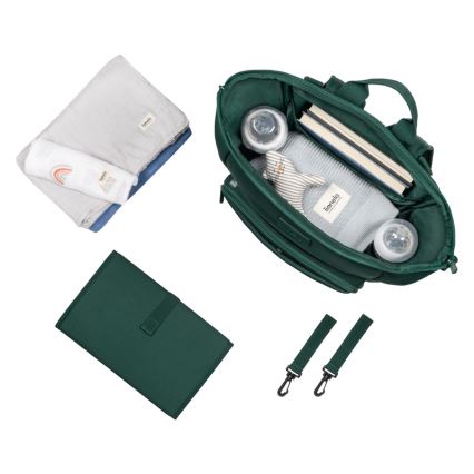 Lionelo - vankrile mõeldud mähkimiskott CUBE Green Forest