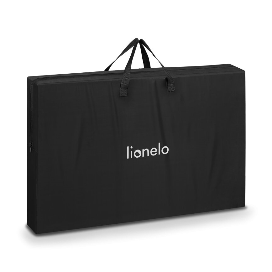 Lionelo - Võrevoodi 3-ühes AURORA must