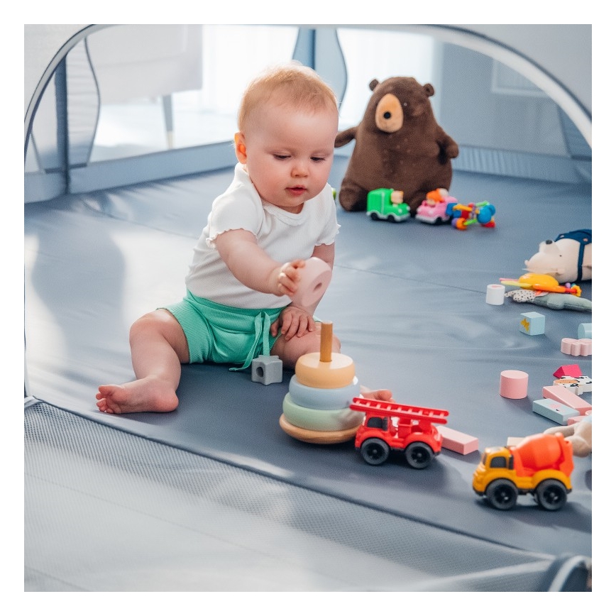 Lionelo - WILLOW XL mänguait, hall