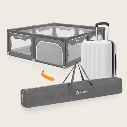 Lionelo - WILLOW XL mänguait, hall