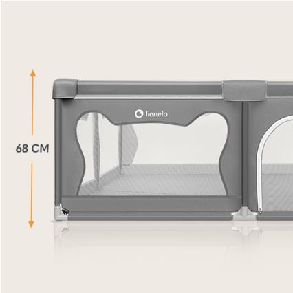Lionelo - WILLOW XL mänguait, hall