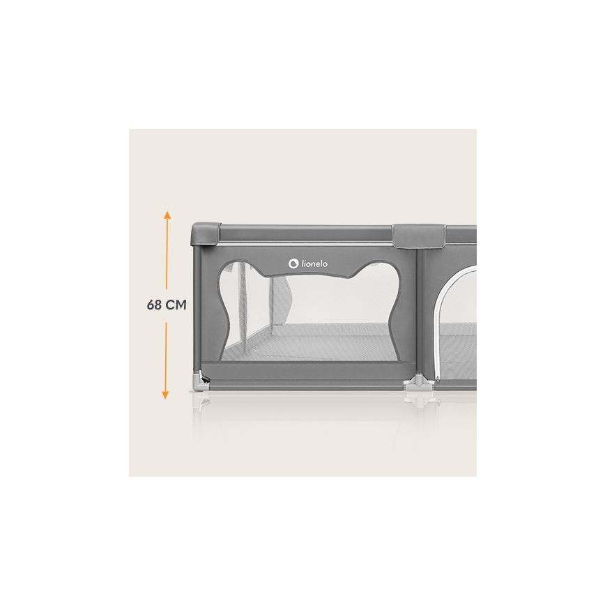 Lionelo - WILLOW XL mänguait, hall