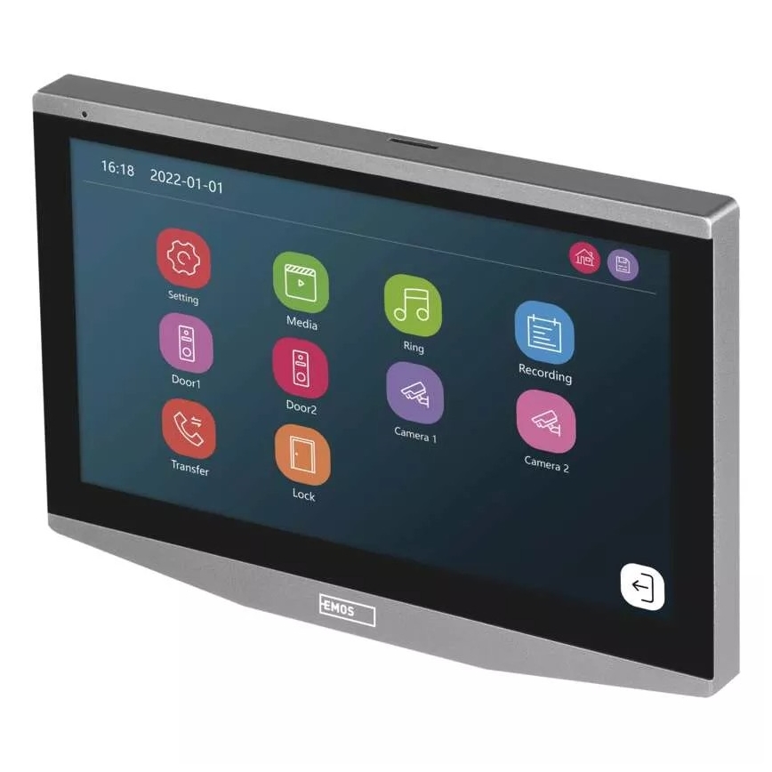 Lisamonitor videouksekellale GoSmart 12V Wi-Fi Tuya