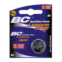 Lithium button cell battery CR2032 3V