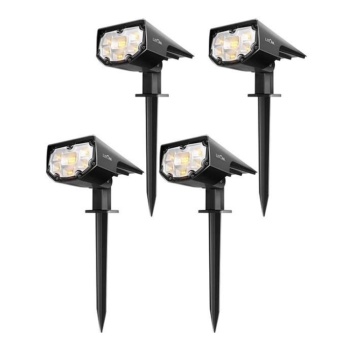 Litom - KOMPLEKT 4x LED Hämardatav päikesepaneeliga valgusti 2-ühes LED/3,7V IP67