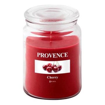 Lõhnaküünal CHERRY 510g, põlemisaeg 85-95 h.
