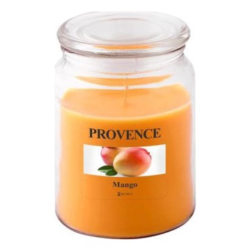 Lõhnaküünal MANGO 510g 85-95 tundi