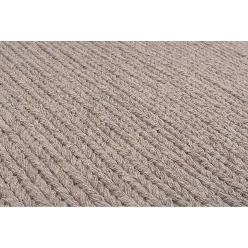 Looduslik vaip FIR WOOL 120x170 cm 2600 g/m2 beež