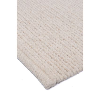 Looduslik vaip FIR WOOL 120x170 cm 2600 g/m2 kreemivärvi