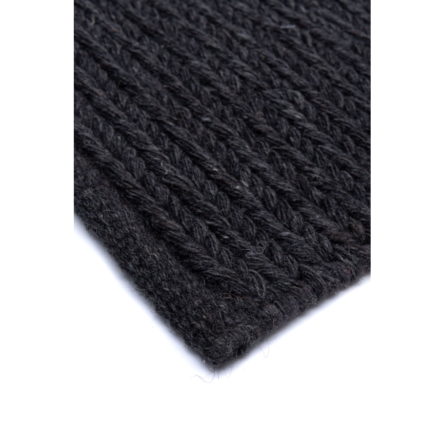 Looduslik vaip FIR WOOL 160x230 cm 2600 g/m2 antratsiit