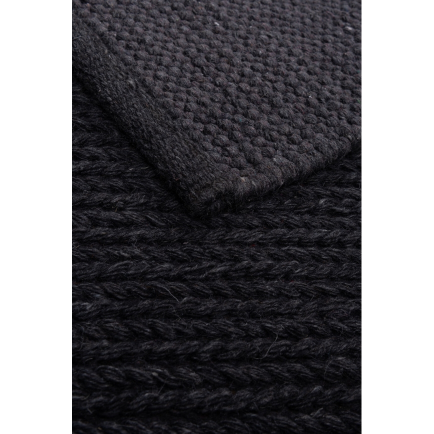 Looduslik vaip FIR WOOL 160x230 cm 2600 g/m2 antratsiit