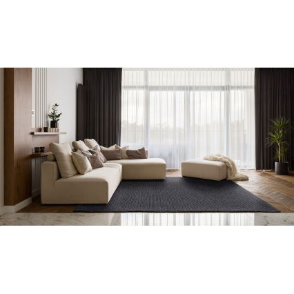 Looduslik vaip FIR WOOL 70x140 cm 2600 g/m2 antratsiit