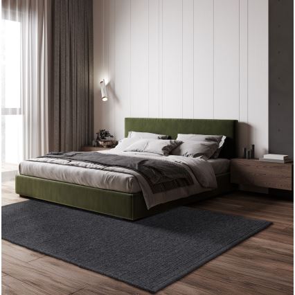 Looduslik vaip FIR WOOL 70x140 cm 2600 g/m2 antratsiit