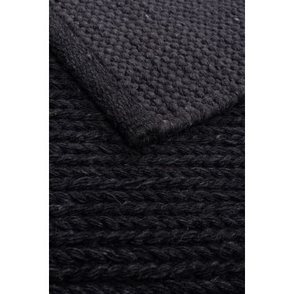 Looduslik vaip FIR WOOL 70x140 cm 2600 g/m2 antratsiit