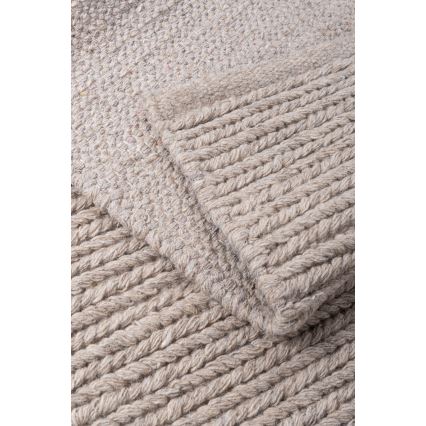Looduslik vaip FIR WOOL 70x140 cm 2600 g/m2 beež