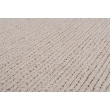 Looduslik vaip FIR WOOL 70x140 cm 2600 g/m2 kreemjas