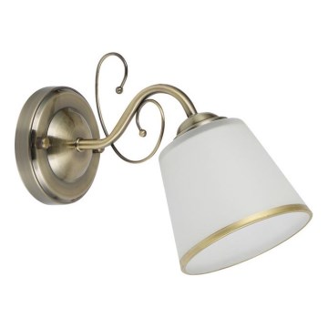 Losanna seina lamp 1xE14/40W/230V messing