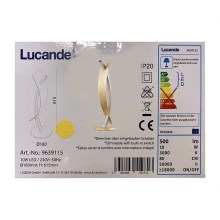 Lucande - LED Hämardatav laualamp MARIJA LED/10W/230V