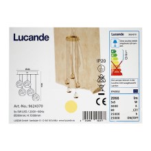 Lucande - LED Lühter HAYLEY 5xLED/5W/230V