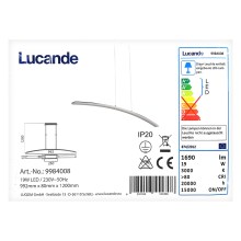 Lucande - LED Lühter LORIAN LED/19W/230V