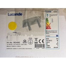 Lucande - LED Seinavalgusti MAGYA 2xLED/2,5W/230V + 2xLED/1W/230V