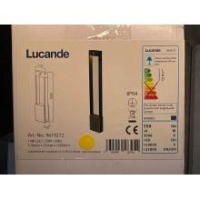 Lucande - LED Välivalgusti anduriga TEKIRO LED/14W/230V IP54
