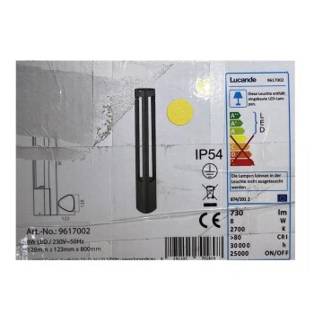 Lucande - LED Välivalgusti NANNA LED/8W/230V IP54
