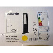 Lucande - LED Välivalgusti SECUNDA LED/11W/230V IP54