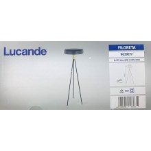 Lucande - Põrandalamp FILORETA 3xE27/60W/230V