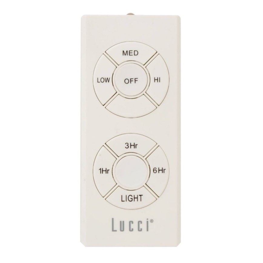 Lucci Air 210334 - Laeventilaator AIRFUSION QUEST 1xE27/60W/230V puit/mattkroom + kaugjuhtimispult