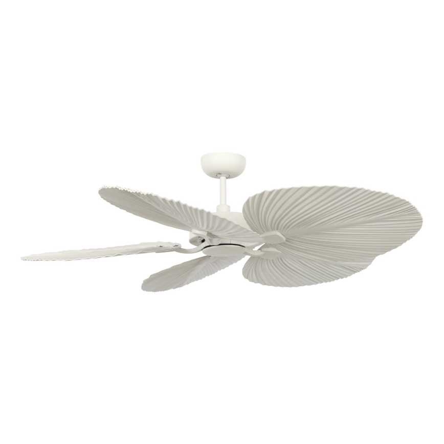 Lucci Air 21065449 - Laeventilaator BALI d. 132 cm valge/kreemikas + kaugjuhtimispult