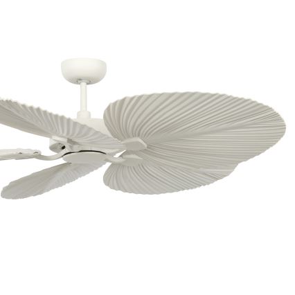 Lucci Air 21065449 - Laeventilaator BALI d. 132 cm valge/kreemikas + kaugjuhtimispult