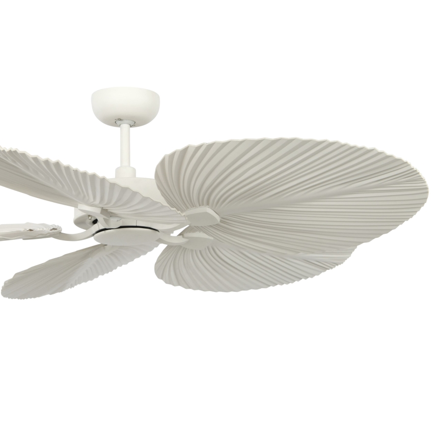 Lucci Air 21065449 - Laeventilaator BALI d. 132 cm valge/kreemikas + kaugjuhtimispult