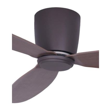 Lucci air 212883 - laeventilaator AIRFUSION RADAR puit/pruun Ø 132 cm + kaugjuhtimispult