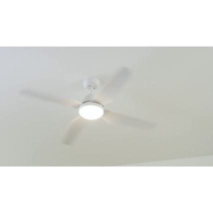 Lucci Air 212994 - LED Laeventilaator ARIA LED/18W/230V valge + kaugjuhtimispult