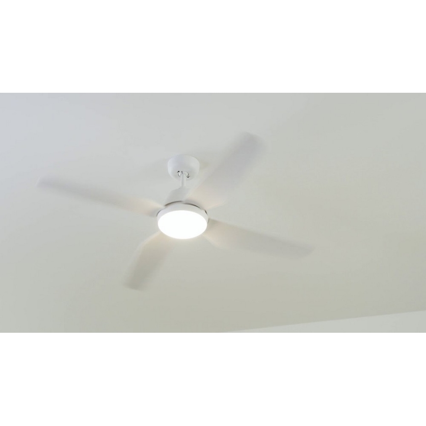 Lucci Air 212994 - LED Laeventilaator ARIA LED/18W/230V valge + kaugjuhtimispult