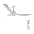 Lucci air 213096 - LED laeventilaator MARINER LED/15W/230V valge, läbimõõt 142 cm + kaugjuhtimispult