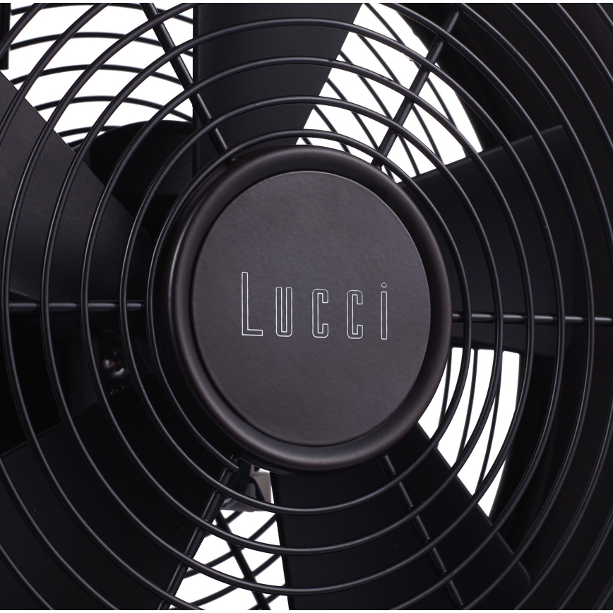 Lucci air 213121 - laua ventilaator BREEZE, pruun, läbimõõt 28 cm