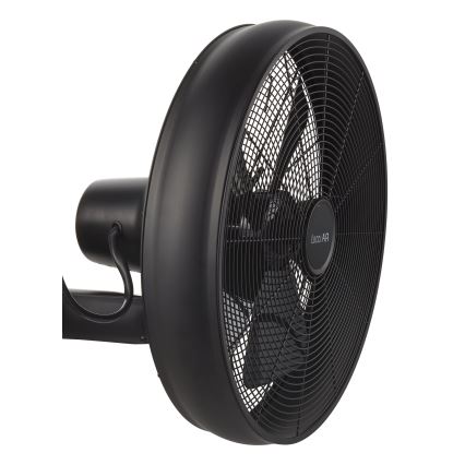 Lucci air 213124 - Seinaventilaator BREEZE 55W/230V must + pult