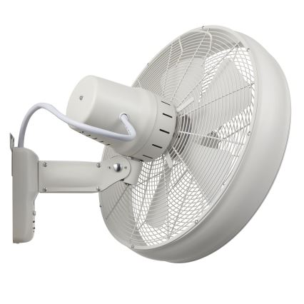 Lucci Air 213128EU - Seinale paigaldatav ventilaator BREEZE 55W/230V valge läbimõõt 46 cm + kaugjuhtimispult