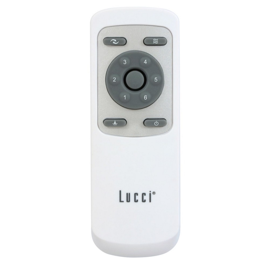 Lucci air 213170 - LED Laeventilaator NEWPORT must + kaugjuhtimispult