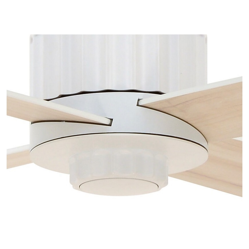 Lucci air 213171 - LED Laeventilaator NEWPORT puit/valge/beež + kaugjuhtimispult