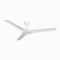 Lucci Air 21321549 - Laeventilaator ABYSS d. 142 cm IP66 valge + kaugjuhtimispult