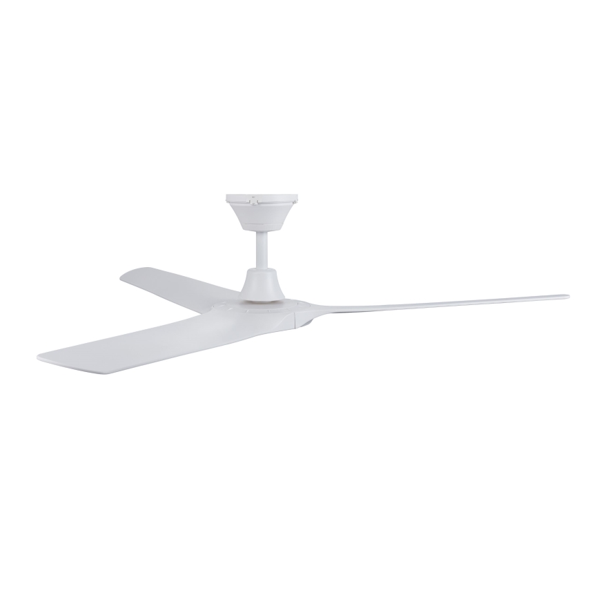 Lucci Air 21321549 - Laeventilaator ABYSS d. 142 cm IP66 valge + kaugjuhtimispult