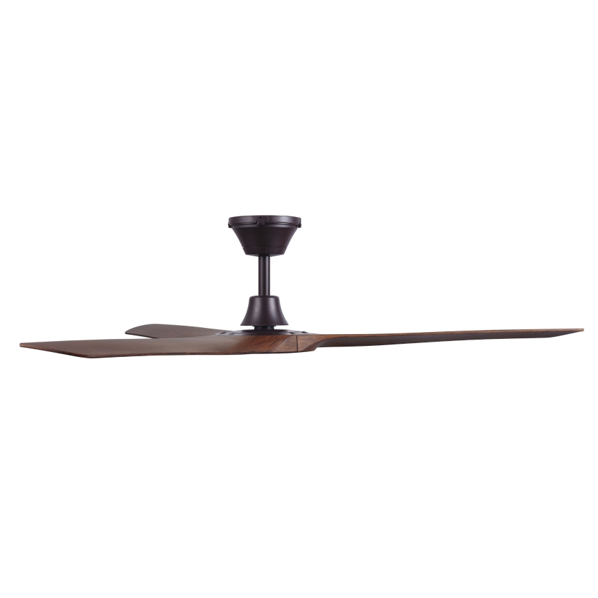 Lucci Air 21321749 - Laeventilaator ABYSS d. 142 cm IP66 pruun + kaugjuhtimispult