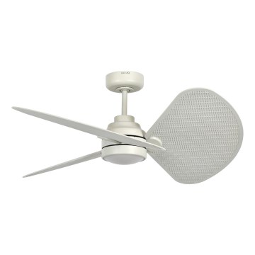 Lucci Air 21325449 - LED-hämardatav laeventilaator SABLE 1xGX53/12W/2300V, 3000/4000/5000K, läbimõõt 91,5 cm, kreemjas + kaugjuhtimispult