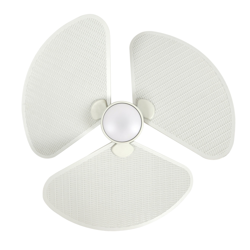 Lucci Air 21325449 - LED-hämardatav laeventilaator SABLE 1xGX53/12W/2300V, 3000/4000/5000K, läbimõõt 91,5 cm, kreemjas + kaugjuhtimispult
