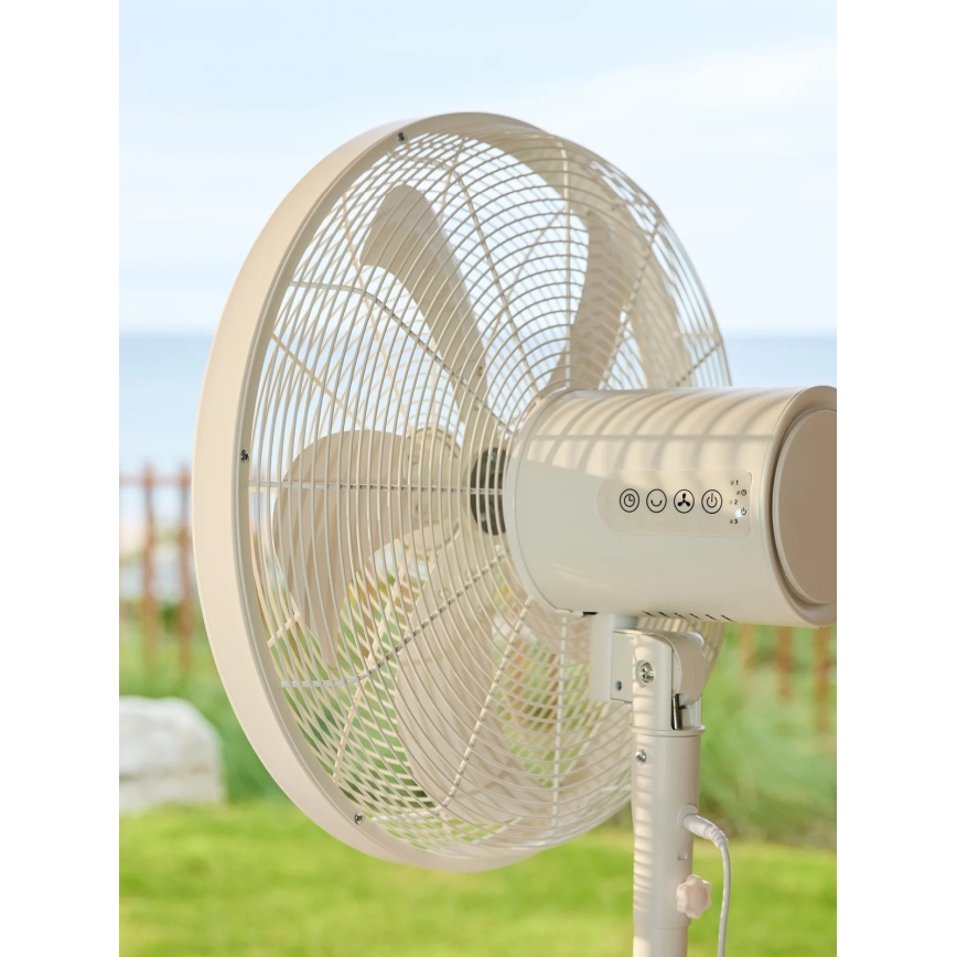Lucci Air 21326449 - Põrandatuuluti GLIDE 36W/230V, läbimõõt 45 cm, valge