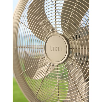 Lucci Air 21326449 - Põrandatuuluti GLIDE 36W/230V, läbimõõt 45 cm, valge