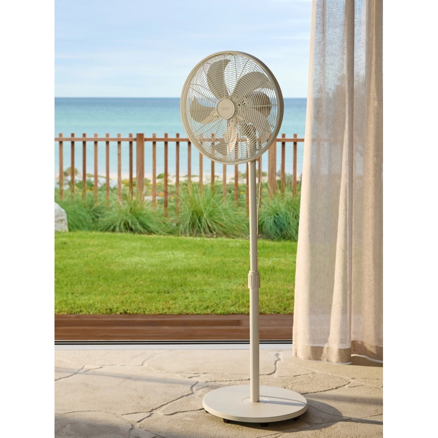 Lucci Air 21326449 - Põrandaventilaator GLIDE 36W/230V läbimõõt 45 cm valge